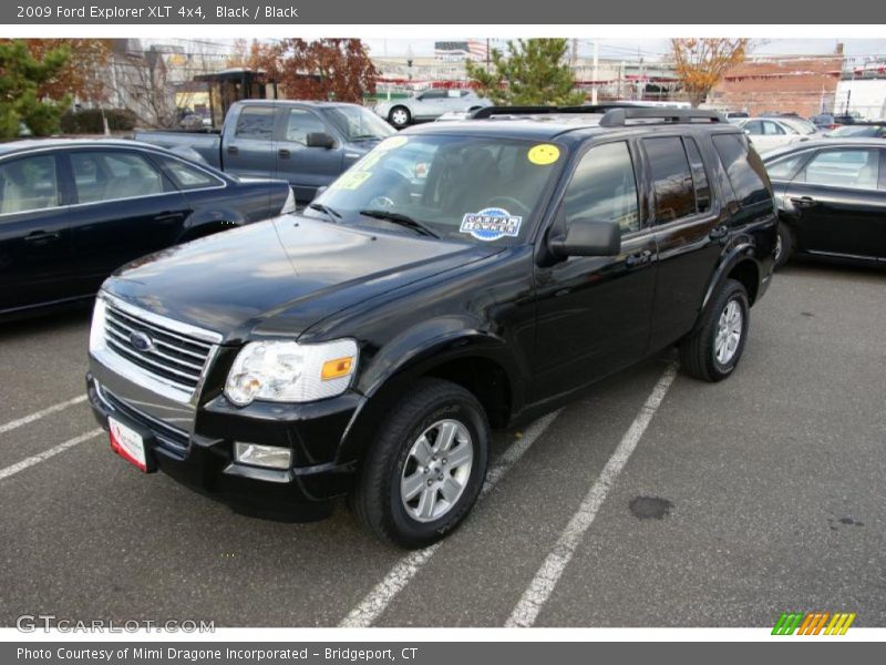 Black / Black 2009 Ford Explorer XLT 4x4