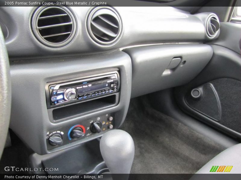 Steel Blue Metallic / Graphite 2005 Pontiac Sunfire Coupe