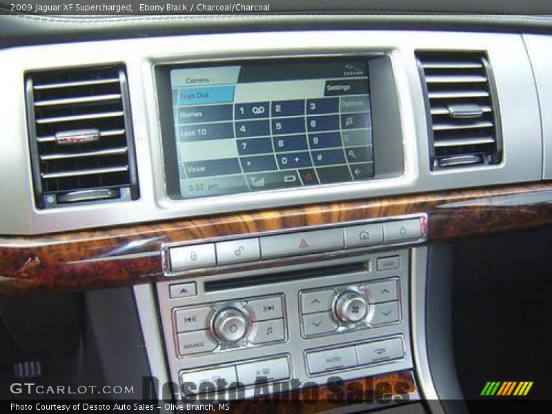 Ebony Black / Charcoal/Charcoal 2009 Jaguar XF Supercharged