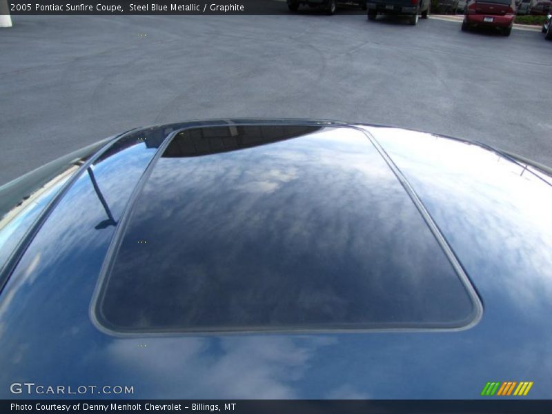 Steel Blue Metallic / Graphite 2005 Pontiac Sunfire Coupe