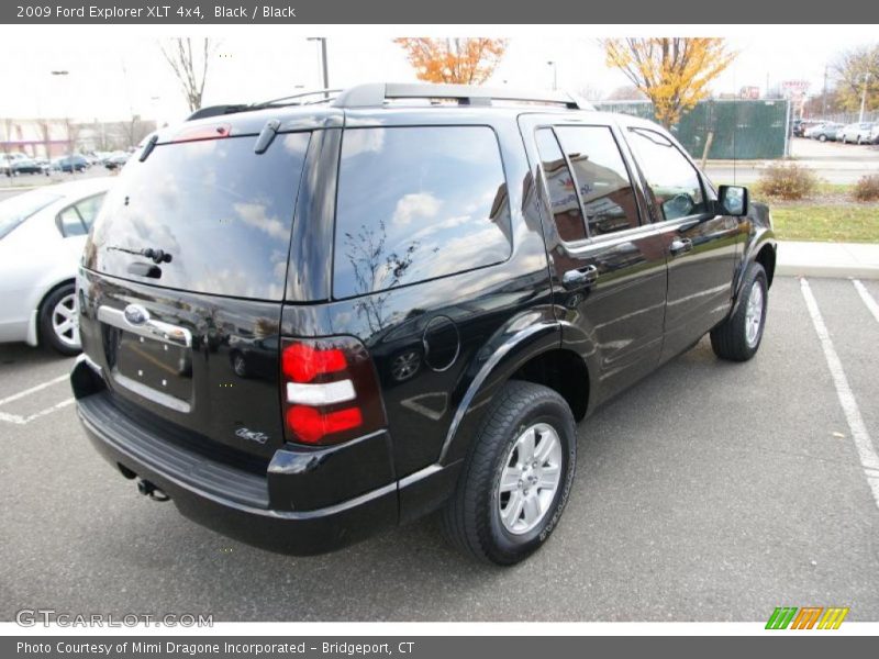 Black / Black 2009 Ford Explorer XLT 4x4