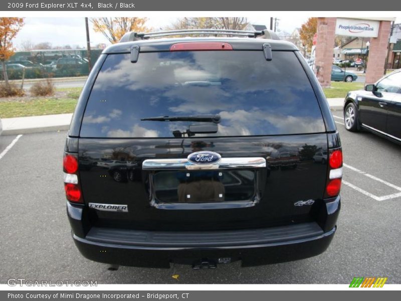 Black / Black 2009 Ford Explorer XLT 4x4