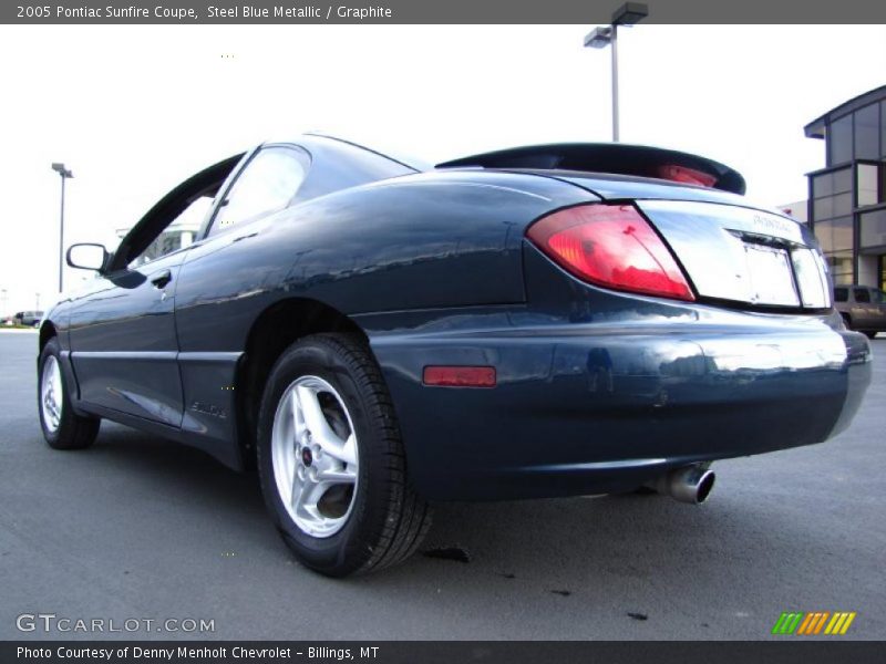 Steel Blue Metallic / Graphite 2005 Pontiac Sunfire Coupe