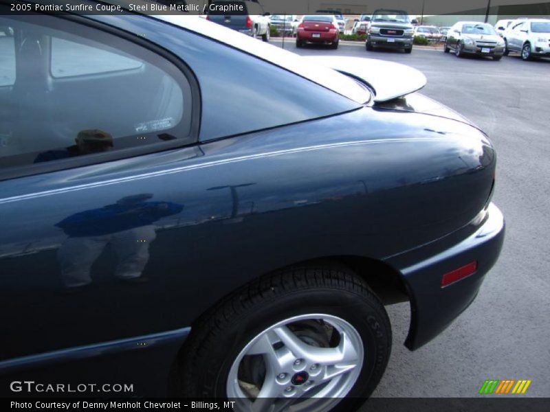 Steel Blue Metallic / Graphite 2005 Pontiac Sunfire Coupe