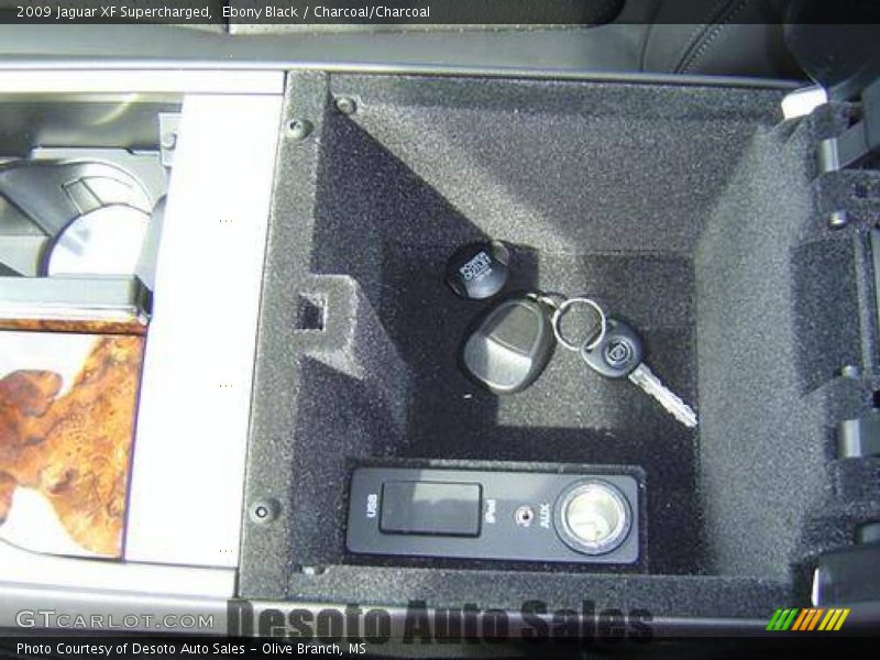 Ebony Black / Charcoal/Charcoal 2009 Jaguar XF Supercharged