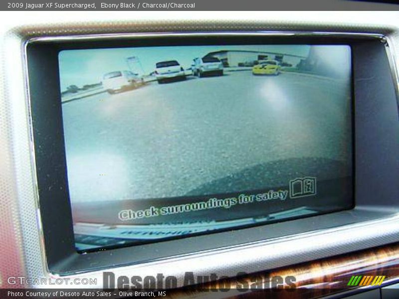 Ebony Black / Charcoal/Charcoal 2009 Jaguar XF Supercharged