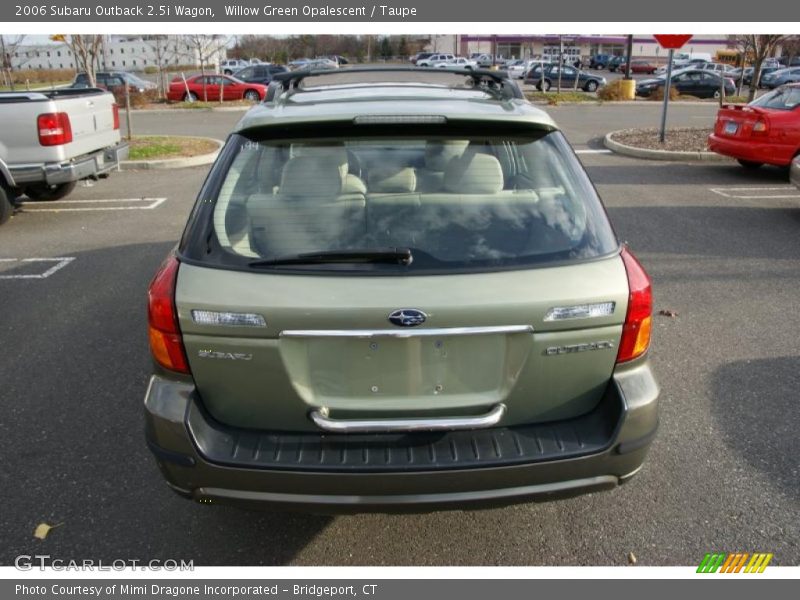 Willow Green Opalescent / Taupe 2006 Subaru Outback 2.5i Wagon