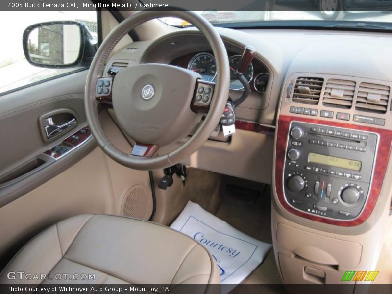 Ming Blue Metallic / Cashmere 2005 Buick Terraza CXL