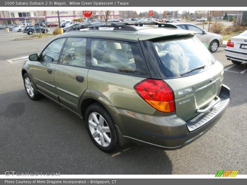 Willow Green Opalescent / Taupe 2006 Subaru Outback 2.5i Wagon