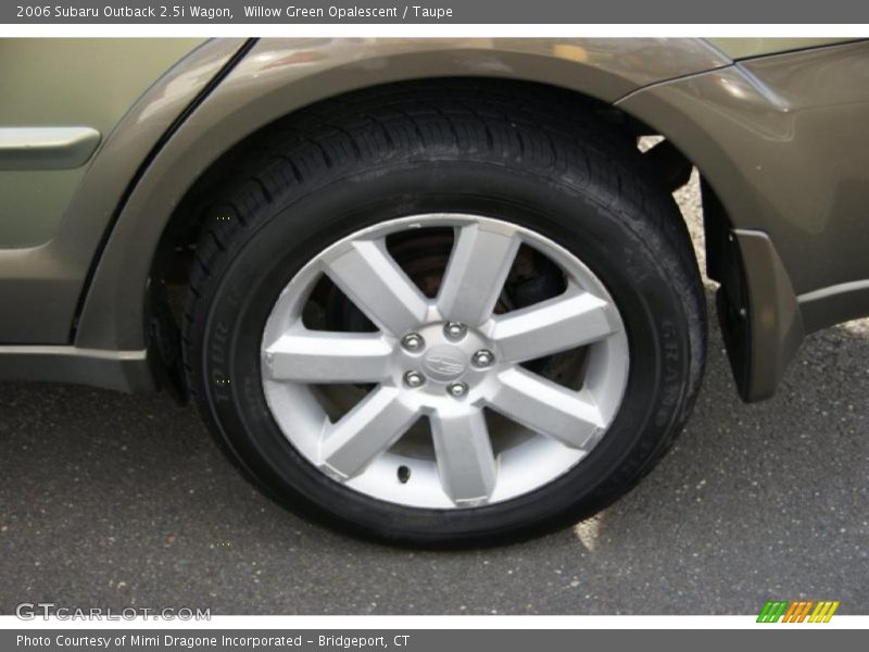 Willow Green Opalescent / Taupe 2006 Subaru Outback 2.5i Wagon