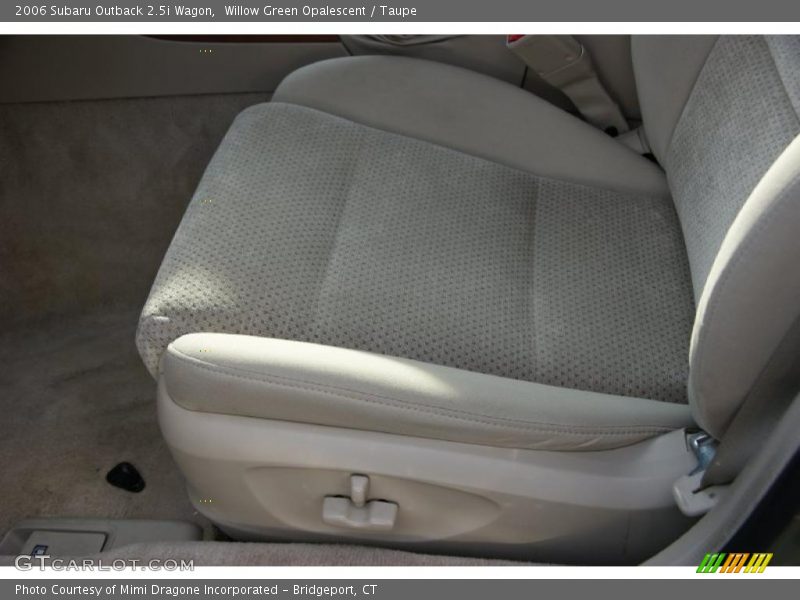 Willow Green Opalescent / Taupe 2006 Subaru Outback 2.5i Wagon