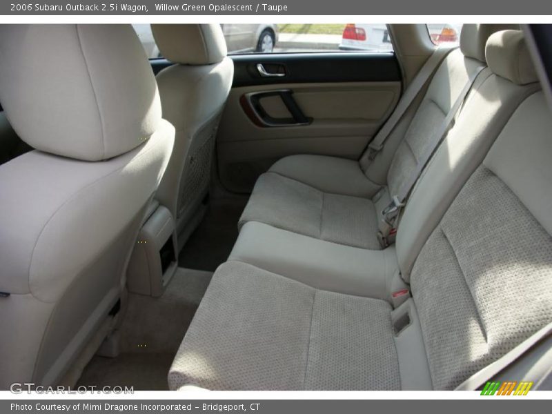 Willow Green Opalescent / Taupe 2006 Subaru Outback 2.5i Wagon