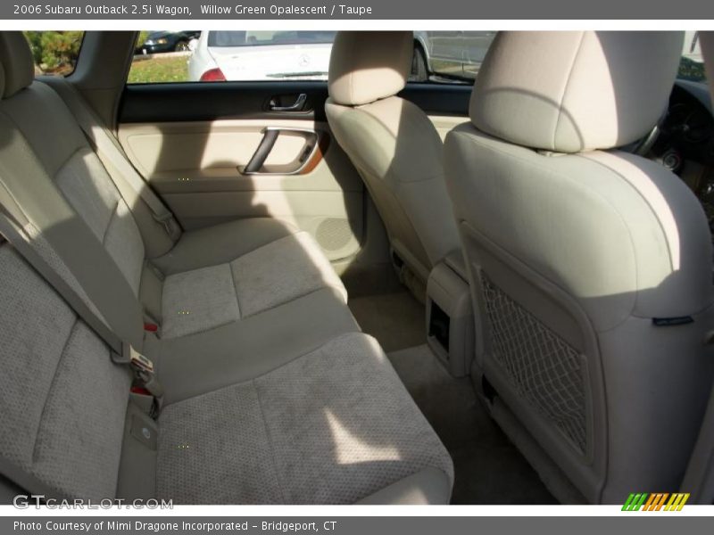 Willow Green Opalescent / Taupe 2006 Subaru Outback 2.5i Wagon