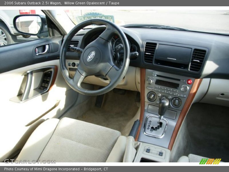 Willow Green Opalescent / Taupe 2006 Subaru Outback 2.5i Wagon