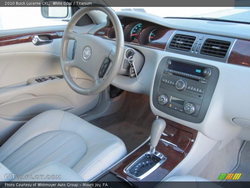 Dashboard of 2010 Lucerne CXL