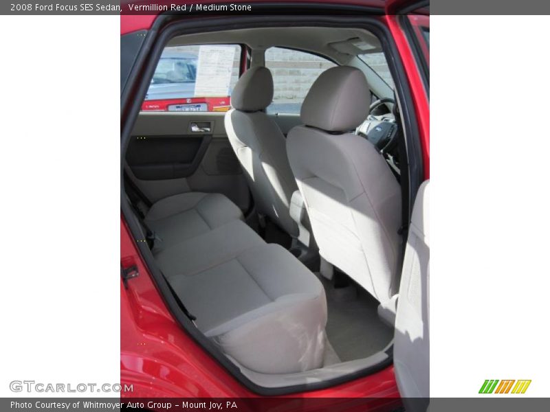 Vermillion Red / Medium Stone 2008 Ford Focus SES Sedan