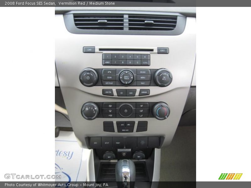 Vermillion Red / Medium Stone 2008 Ford Focus SES Sedan
