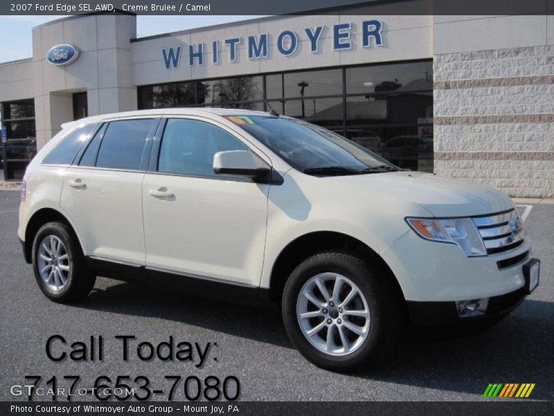 Creme Brulee / Camel 2007 Ford Edge SEL AWD
