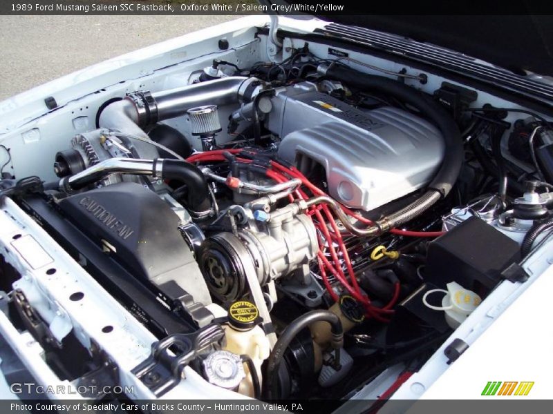  1989 Mustang Saleen SSC Fastback Engine - 5.0 Liter Saleen OHV 16-Valve V8