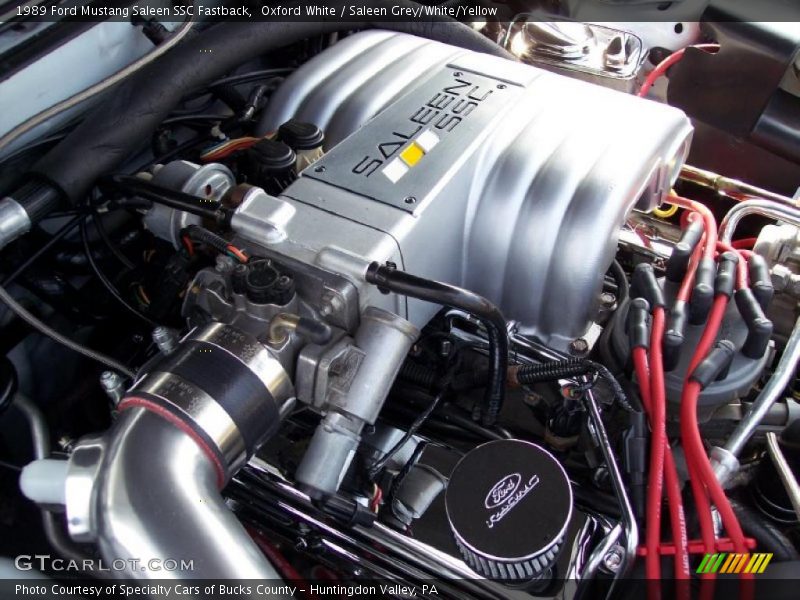  1989 Mustang Saleen SSC Fastback Engine - 5.0 Liter Saleen OHV 16-Valve V8