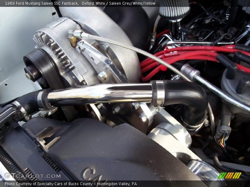  1989 Mustang Saleen SSC Fastback Engine - 5.0 Liter Saleen OHV 16-Valve V8