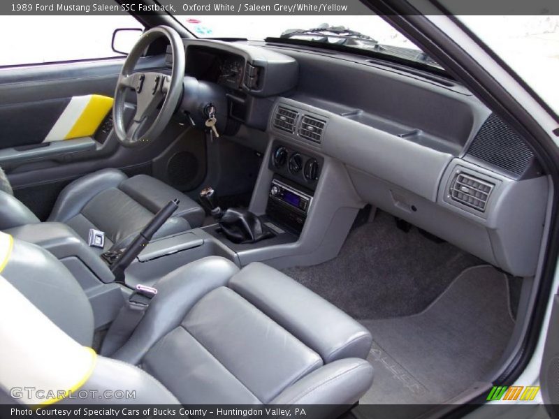 Dashboard of 1989 Mustang Saleen SSC Fastback