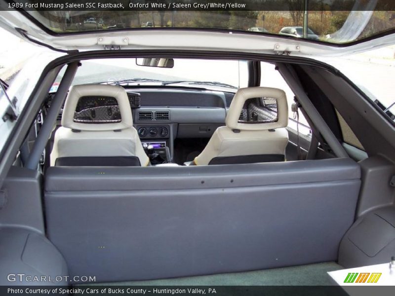  1989 Mustang Saleen SSC Fastback Trunk