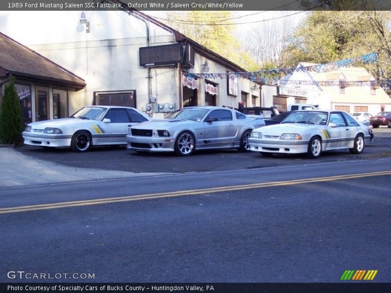  1989 Mustang Saleen SSC Fastback Oxford White
