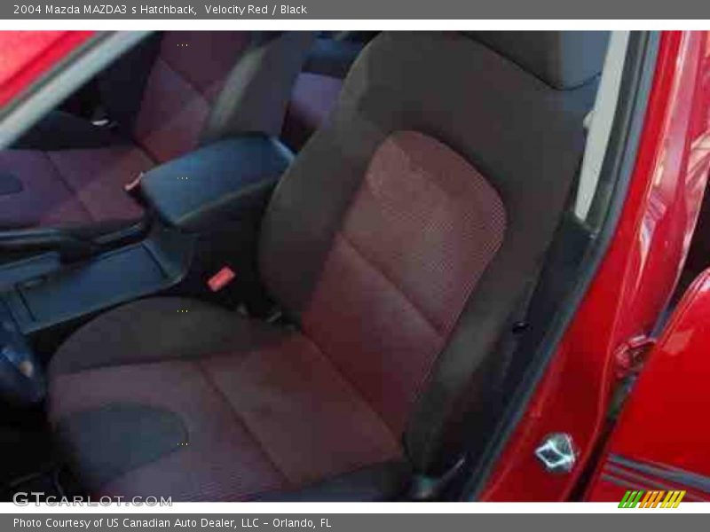 Velocity Red / Black 2004 Mazda MAZDA3 s Hatchback