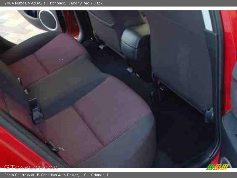 Velocity Red / Black 2004 Mazda MAZDA3 s Hatchback