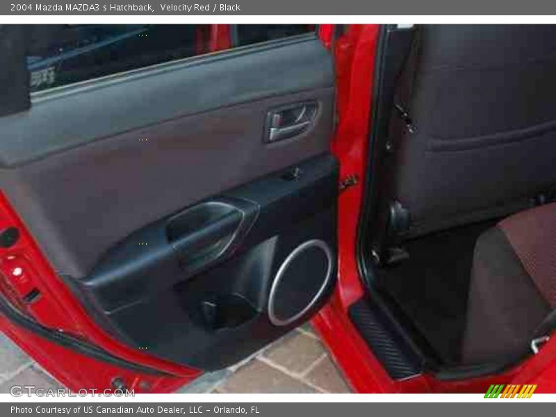 Velocity Red / Black 2004 Mazda MAZDA3 s Hatchback