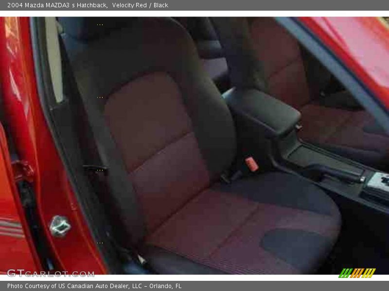 Velocity Red / Black 2004 Mazda MAZDA3 s Hatchback