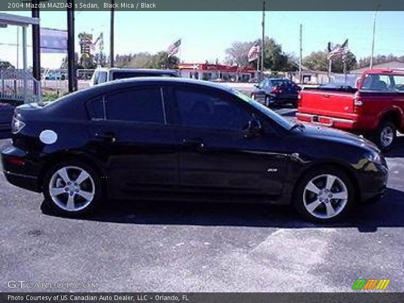 Black Mica / Black 2004 Mazda MAZDA3 s Sedan