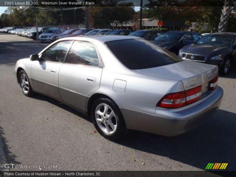Millenium Silver Metallic / Black 2001 Lexus ES 300