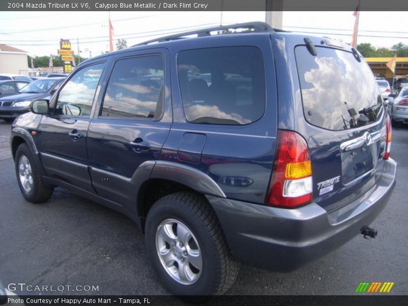 Calypso Blue Metallic / Dark Flint Grey 2004 Mazda Tribute LX V6