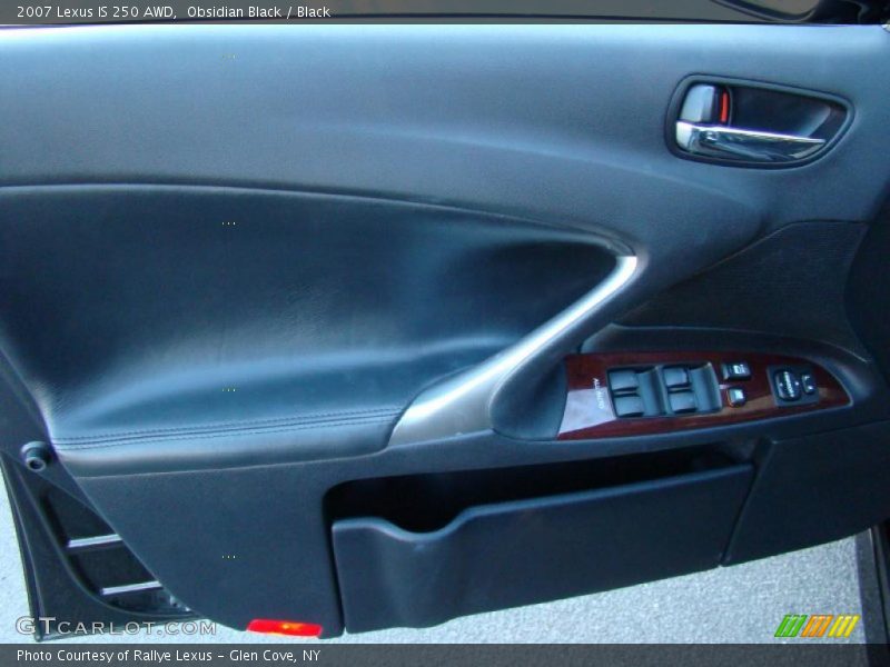 Obsidian Black / Black 2007 Lexus IS 250 AWD