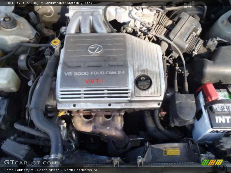 Millenium Silver Metallic / Black 2001 Lexus ES 300