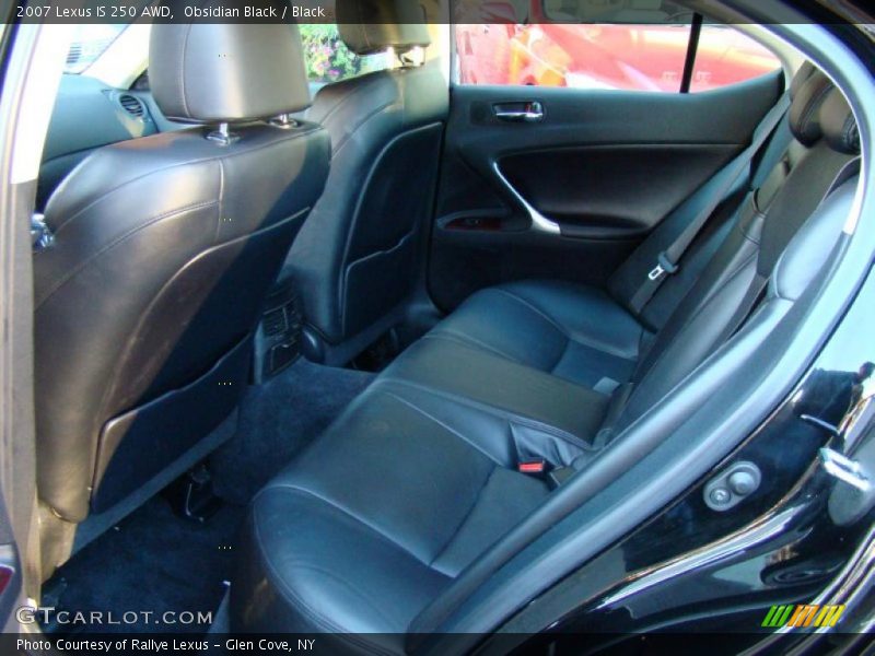 Obsidian Black / Black 2007 Lexus IS 250 AWD