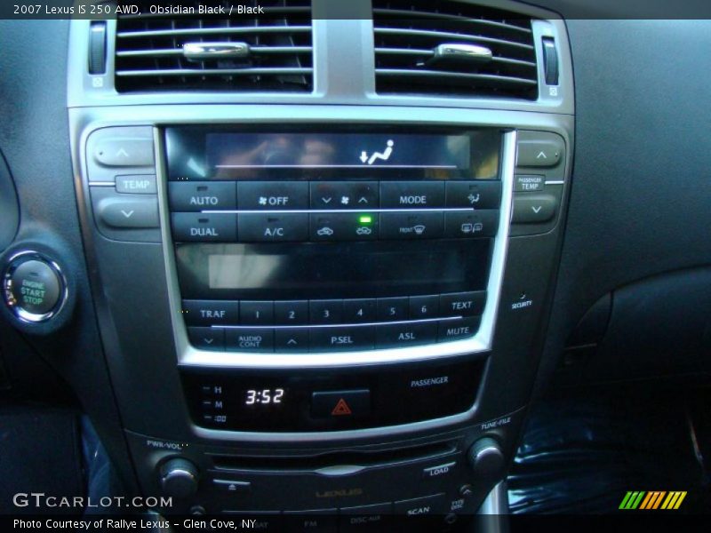 Obsidian Black / Black 2007 Lexus IS 250 AWD