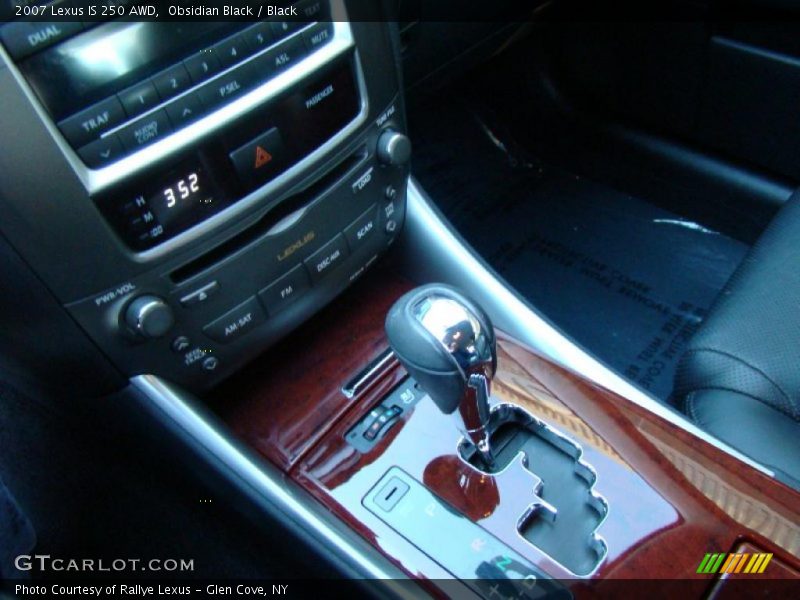 Obsidian Black / Black 2007 Lexus IS 250 AWD