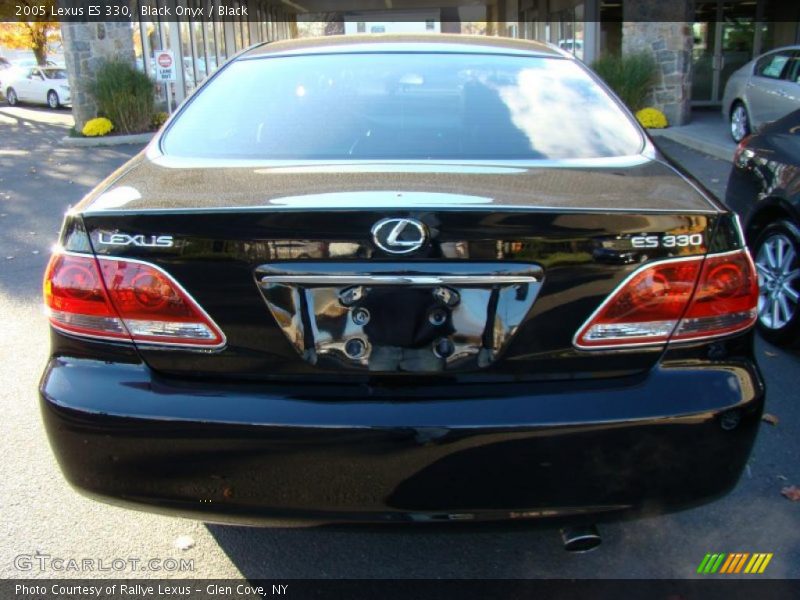 Black Onyx / Black 2005 Lexus ES 330