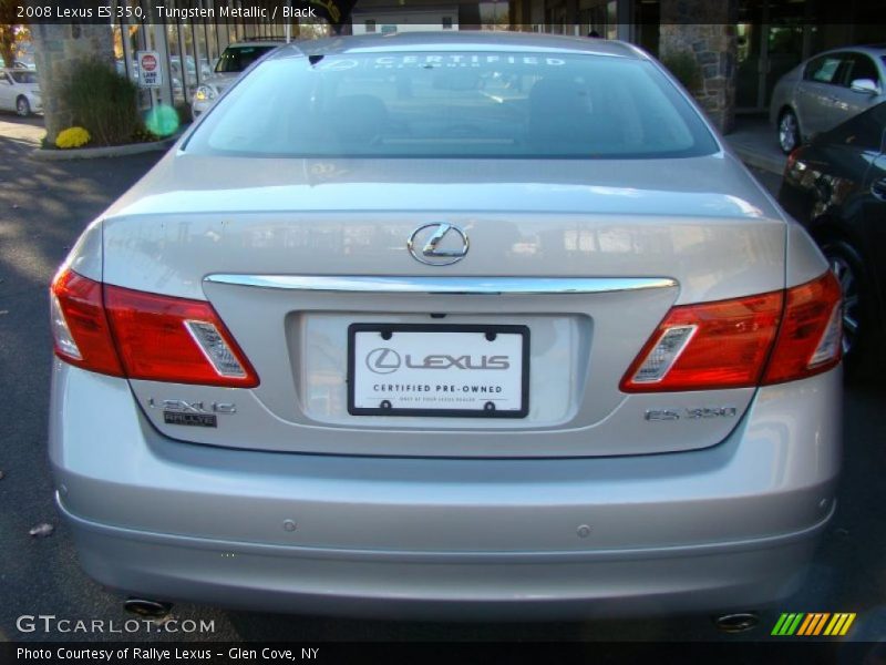 Tungsten Metallic / Black 2008 Lexus ES 350
