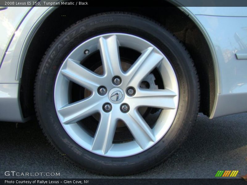 Tungsten Metallic / Black 2008 Lexus ES 350