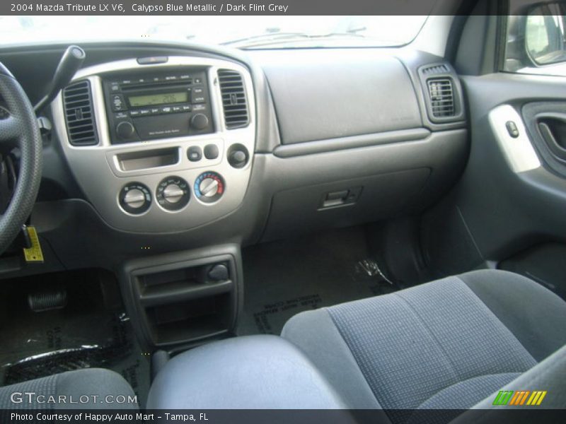 Calypso Blue Metallic / Dark Flint Grey 2004 Mazda Tribute LX V6