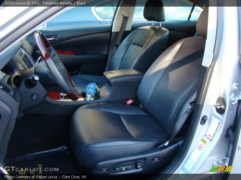 Tungsten Metallic / Black 2008 Lexus ES 350