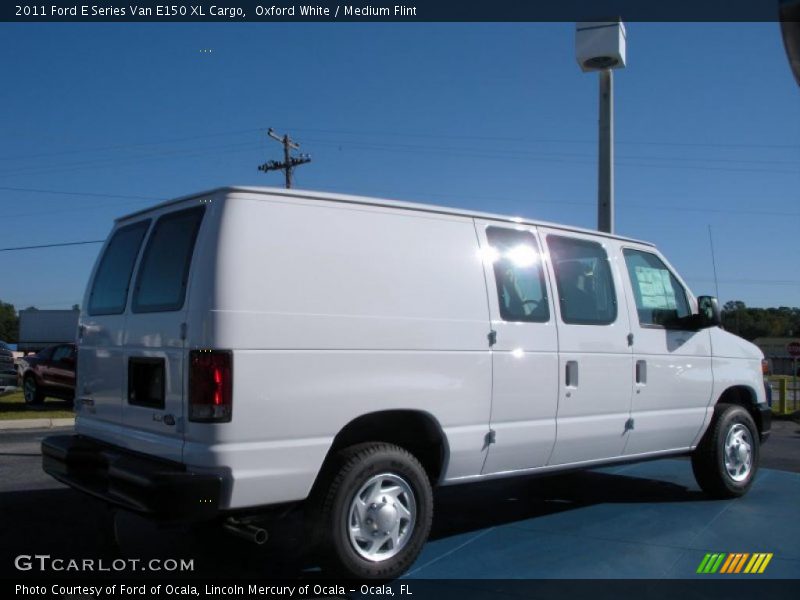Oxford White / Medium Flint 2011 Ford E Series Van E150 XL Cargo