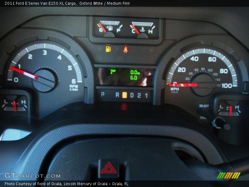  2011 E Series Van E150 XL Cargo E150 XL Cargo Gauges