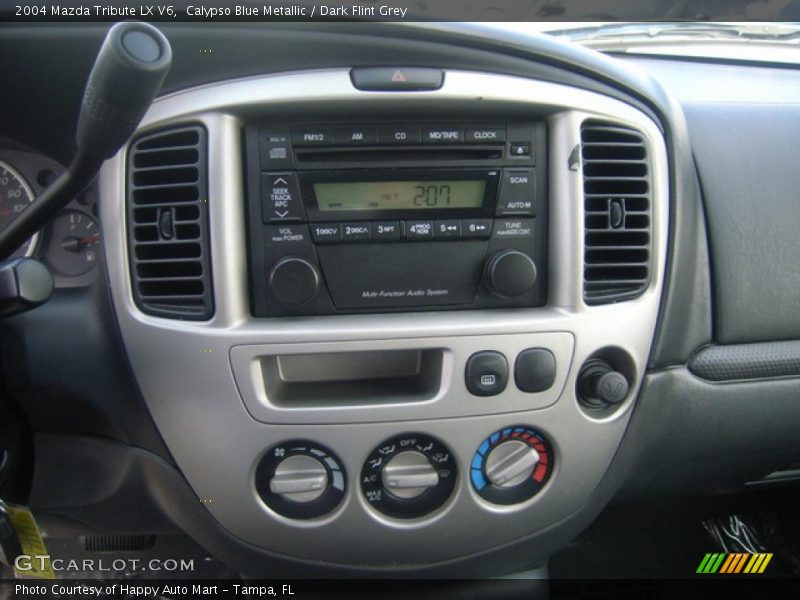 Calypso Blue Metallic / Dark Flint Grey 2004 Mazda Tribute LX V6