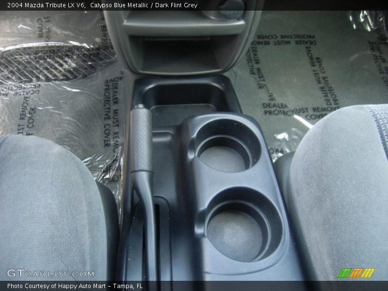 Calypso Blue Metallic / Dark Flint Grey 2004 Mazda Tribute LX V6