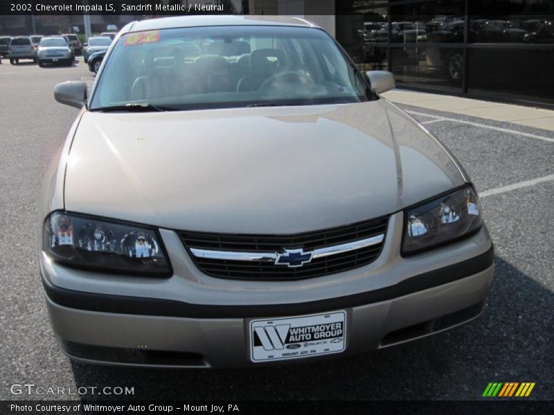 Sandrift Metallic / Neutral 2002 Chevrolet Impala LS